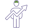 icon person growth